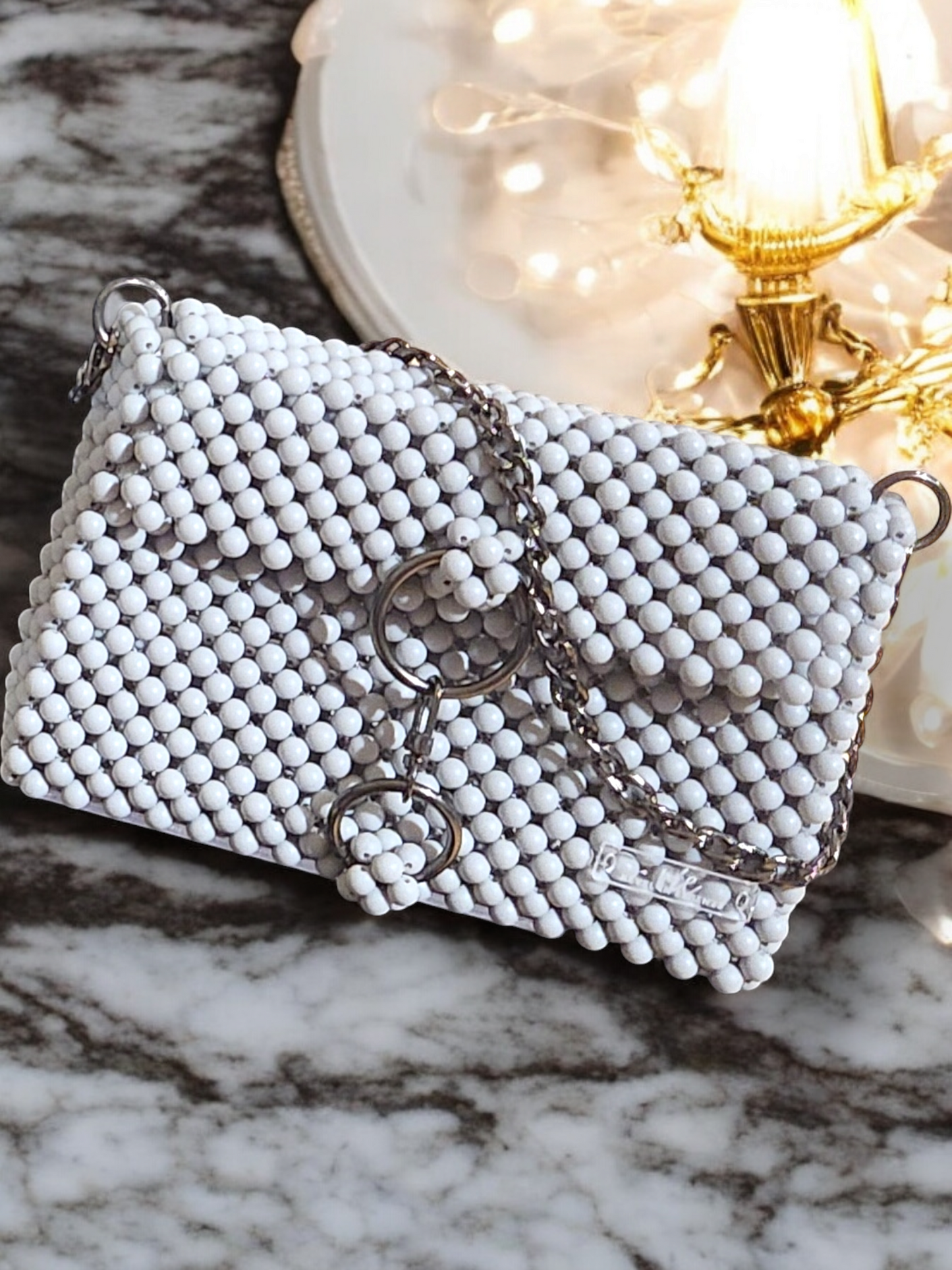 Crimson Luxe Clutch